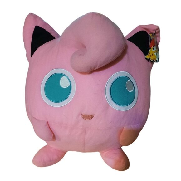 Large Pokemon Jigglypuff Plush Toy 2019 20" Soft & Cuddly stuffed Animal - Picture 1 of 9